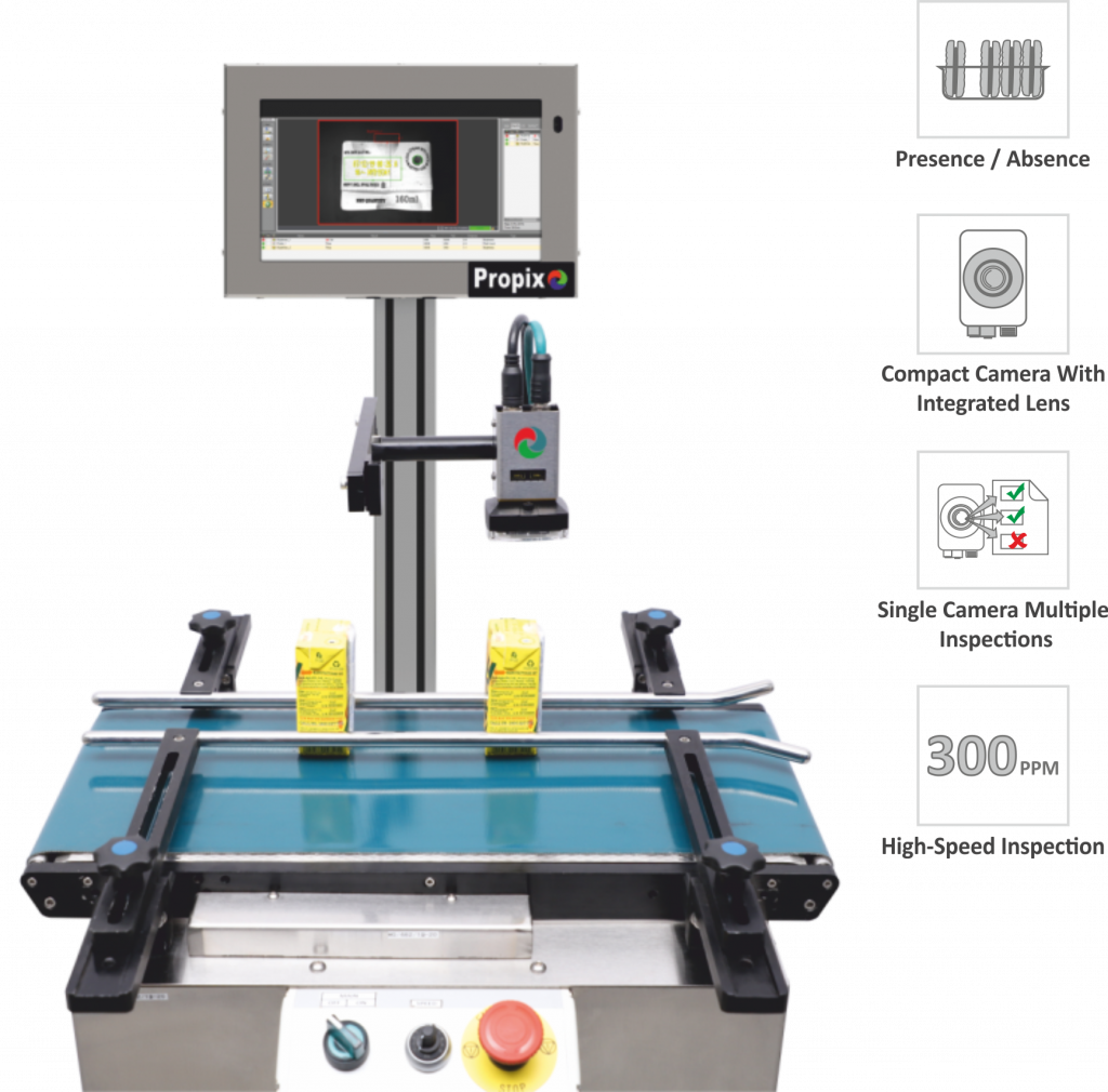 Hans - Presence / Absence Vision Inspection System - SysTec GmbH